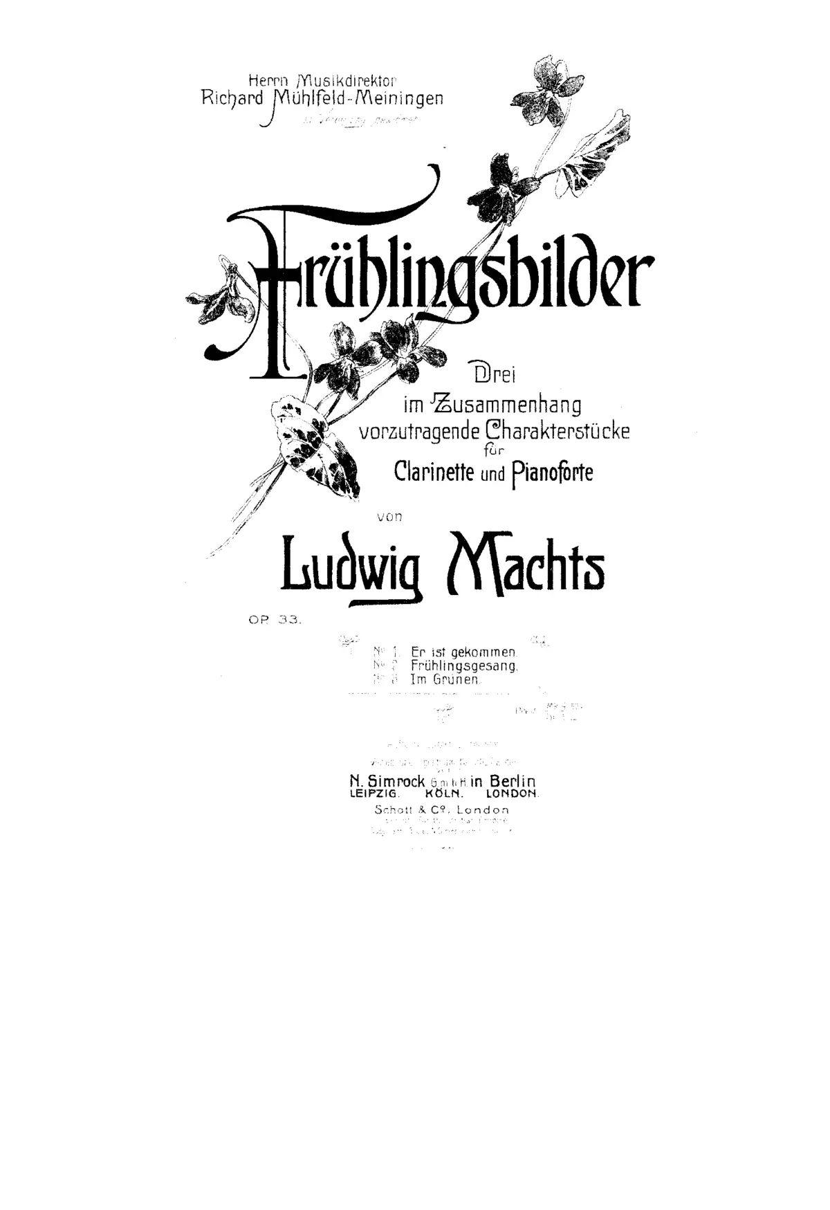 3 Frühlingsbilder - Page 1