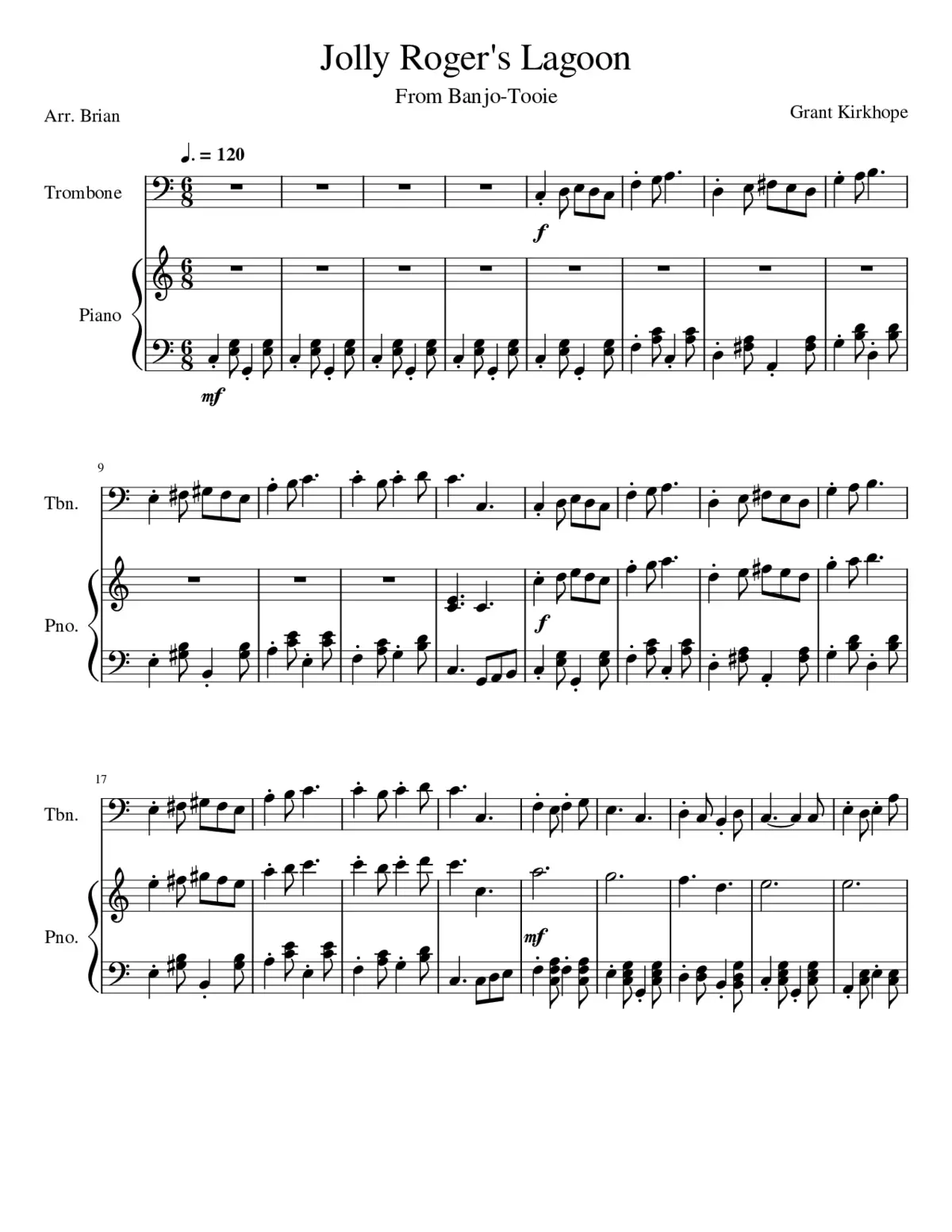 Jolly Roger's Lagoon - Page 1