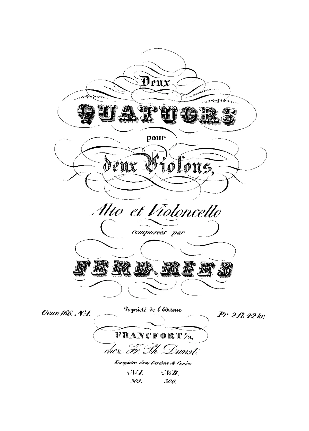 2 String Quartets - Page 1