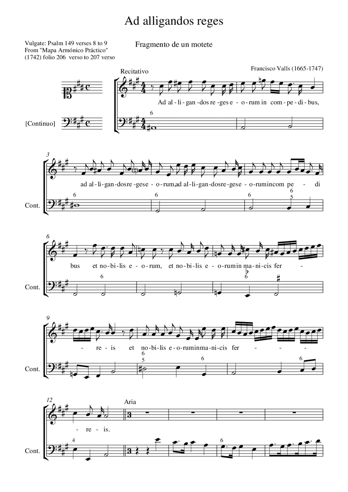 Ad alligandos reges - Page 1
