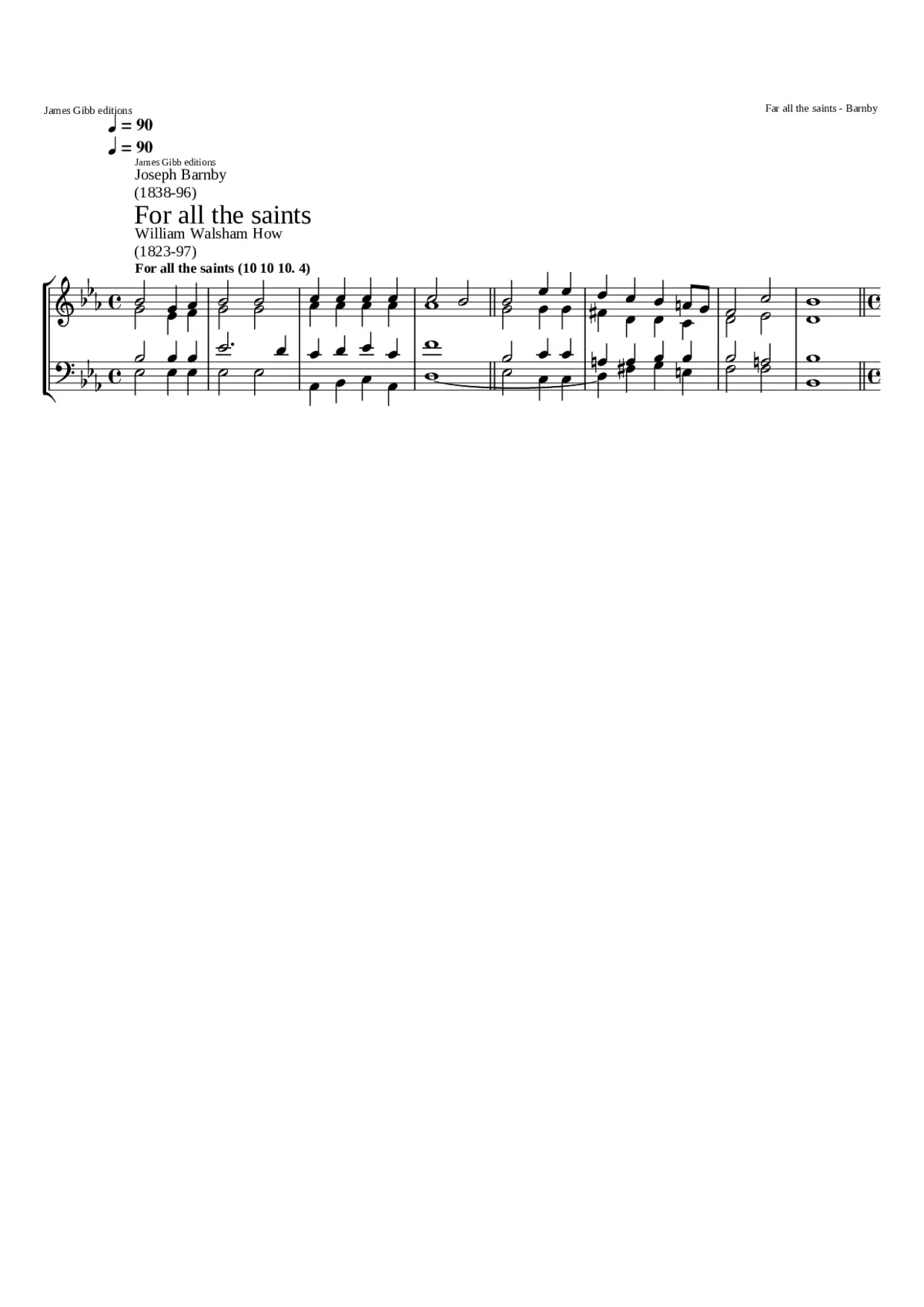 For all the saints - Page 1