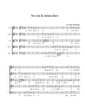 Se con la stessa luce