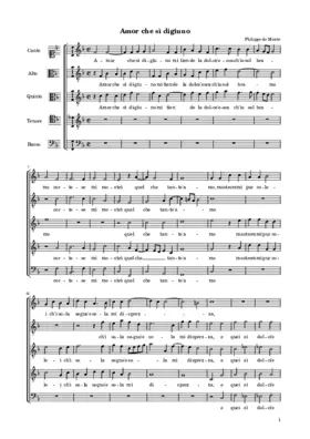 Amor che sì digiuno