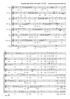 Laetatus sum in his a 8