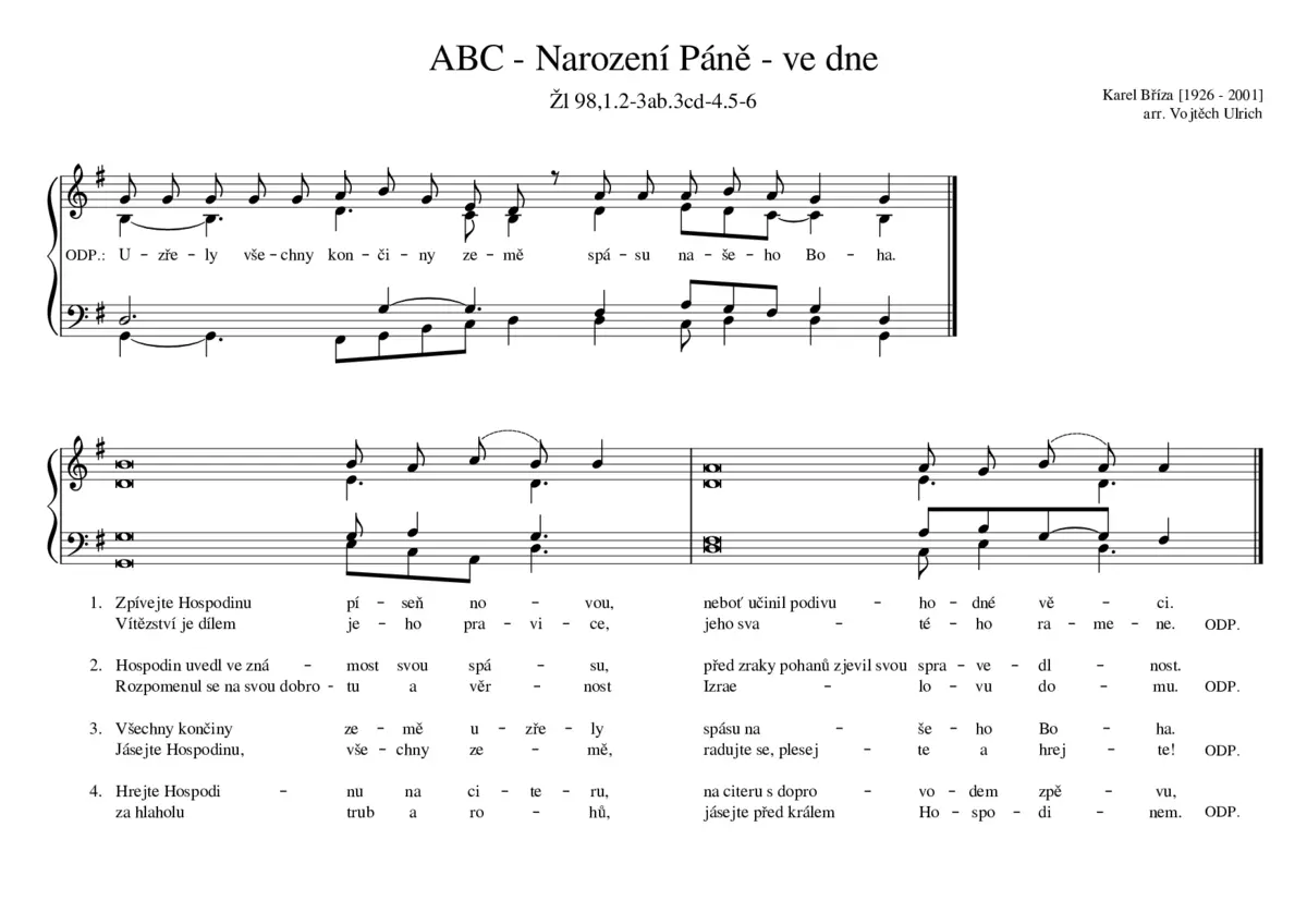 ABC - Narození Páně - ve dne - Page 1