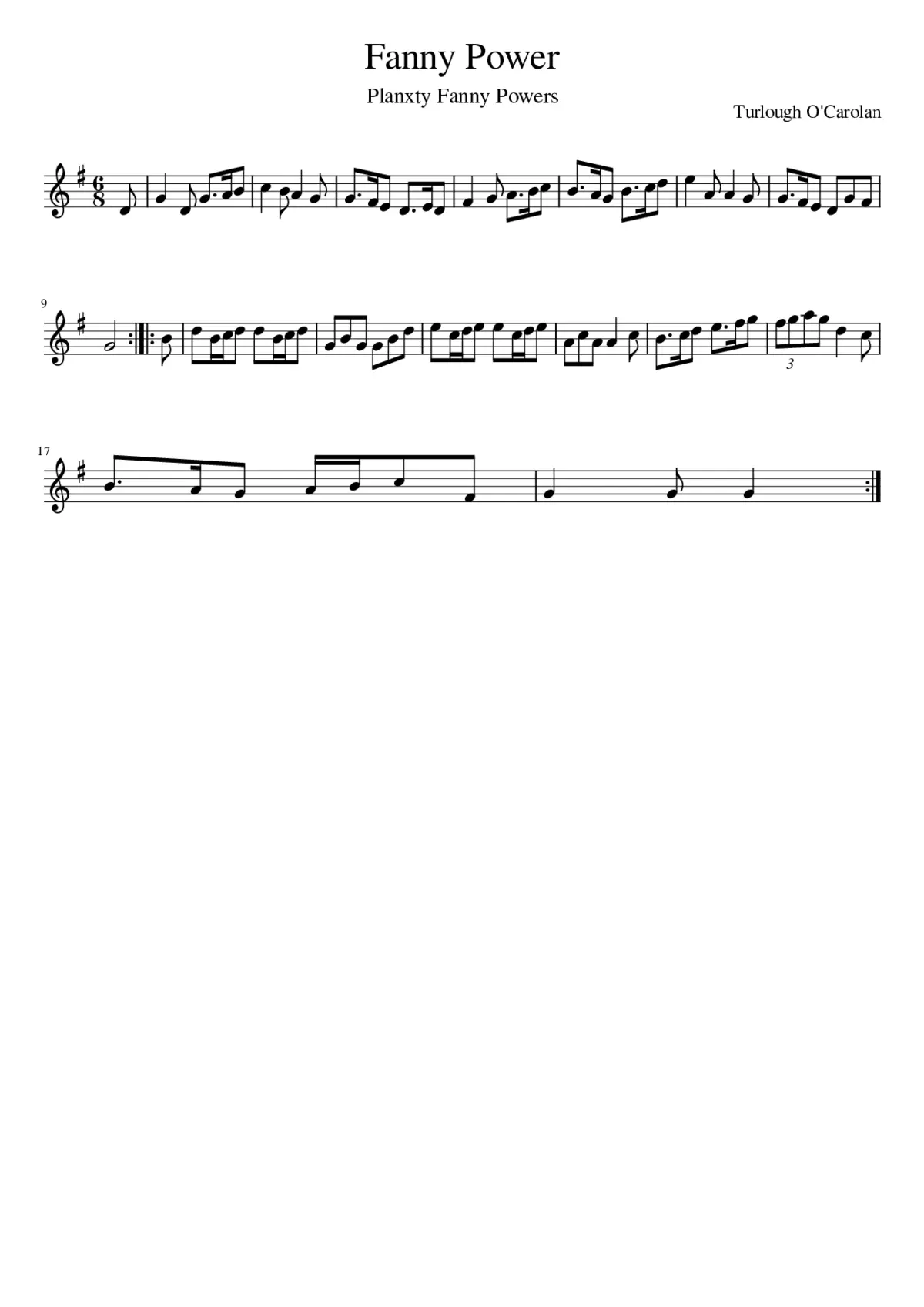 Fanny Power - Page 1