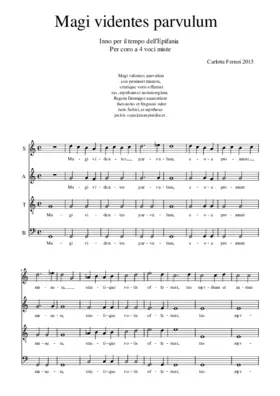 Magi videntes parvulum