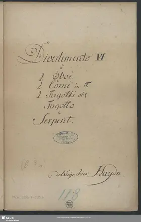 Divertimento in F major