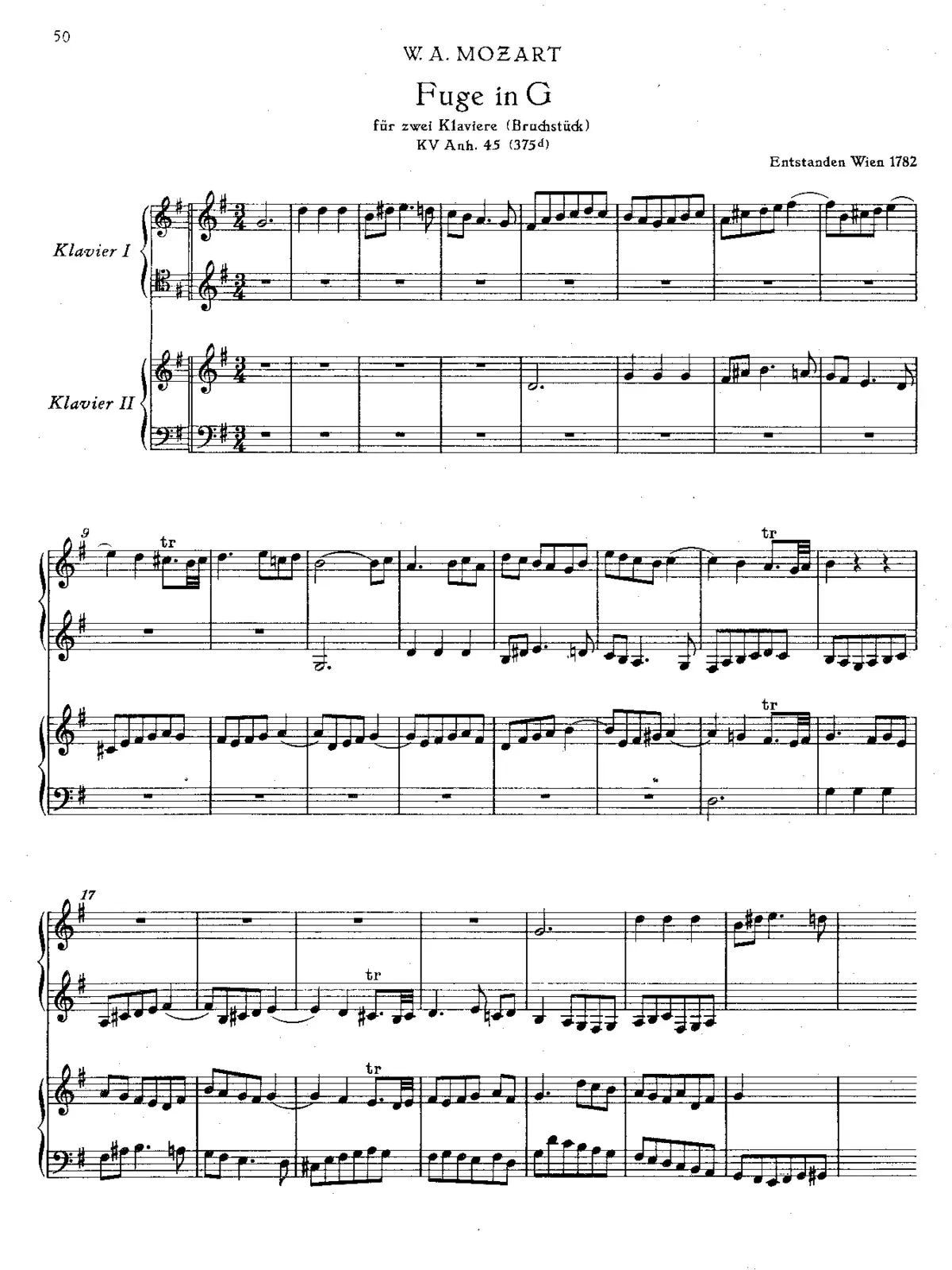 Fugue - Page 1