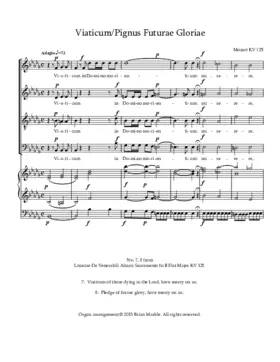 Litaniae de venerabili altaris sacramento KV 125