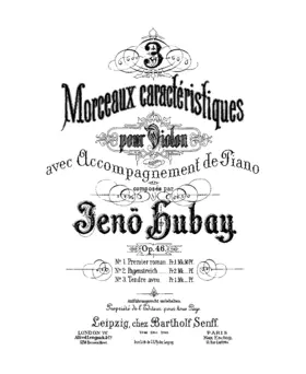 3 Morceaux caractéristiques