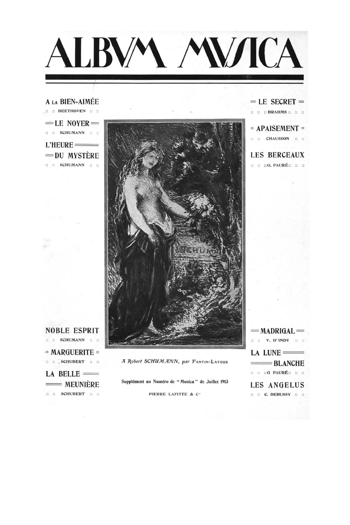 La bonne chanson - Page 1