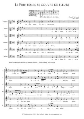 Le printemps se couvre