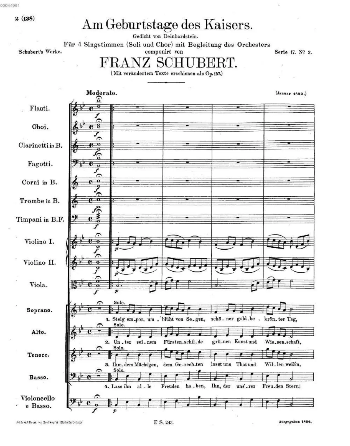 Am Geburtstage des Kaisers - Page 1