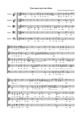 Caro mea vere est cibus