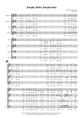 Joseph, lieber Joseph mein