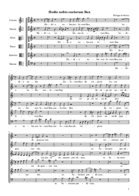 Hodie nobis coelorum rex