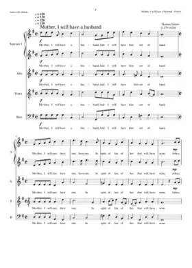 Mother I will have a husband