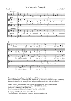 Non me pudet Evangelii