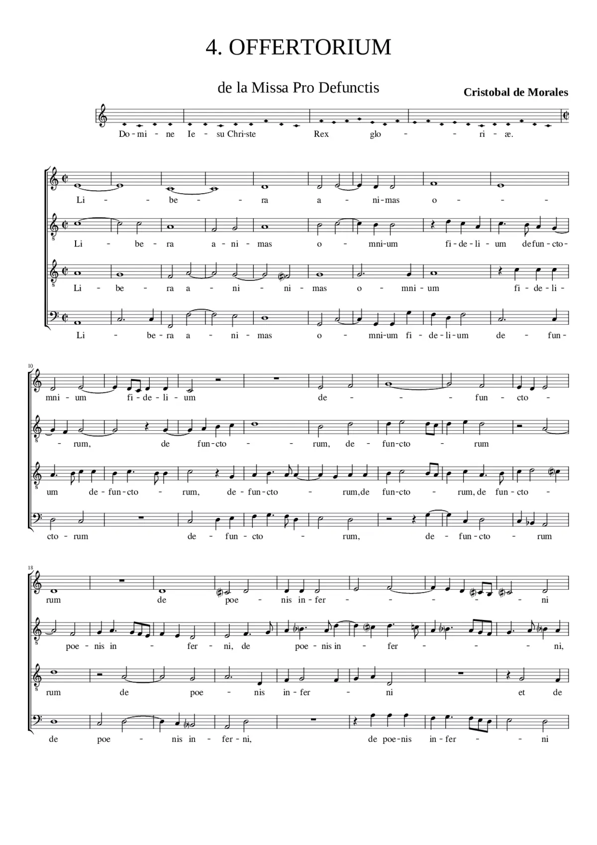 Missa pro Defunctis - Page 1