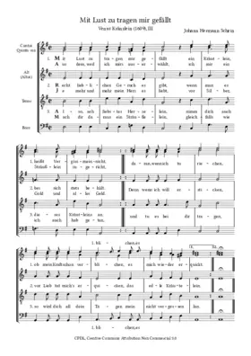 Mit Lust zu tragen mir gefällt