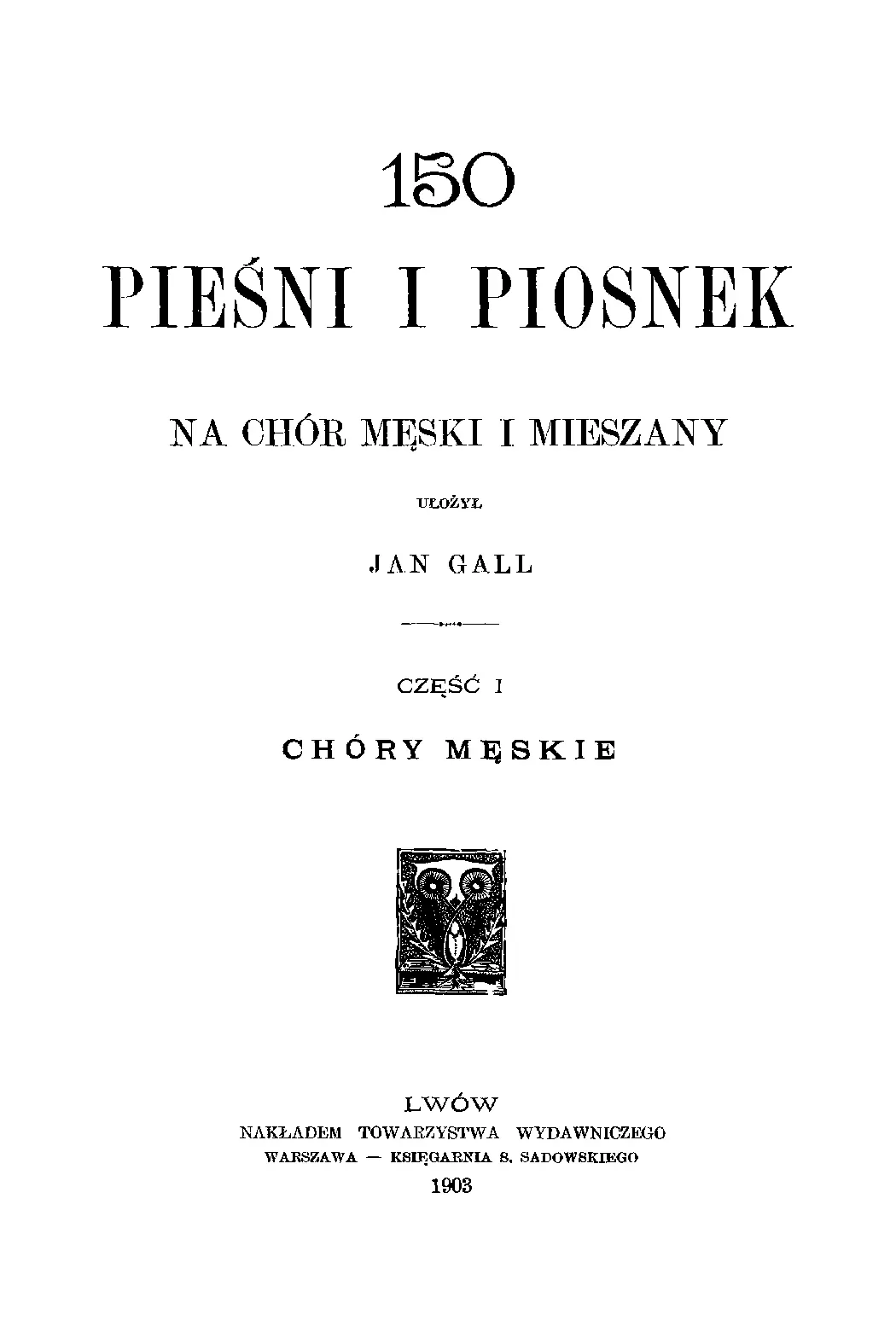 150 pieśni - Page 1