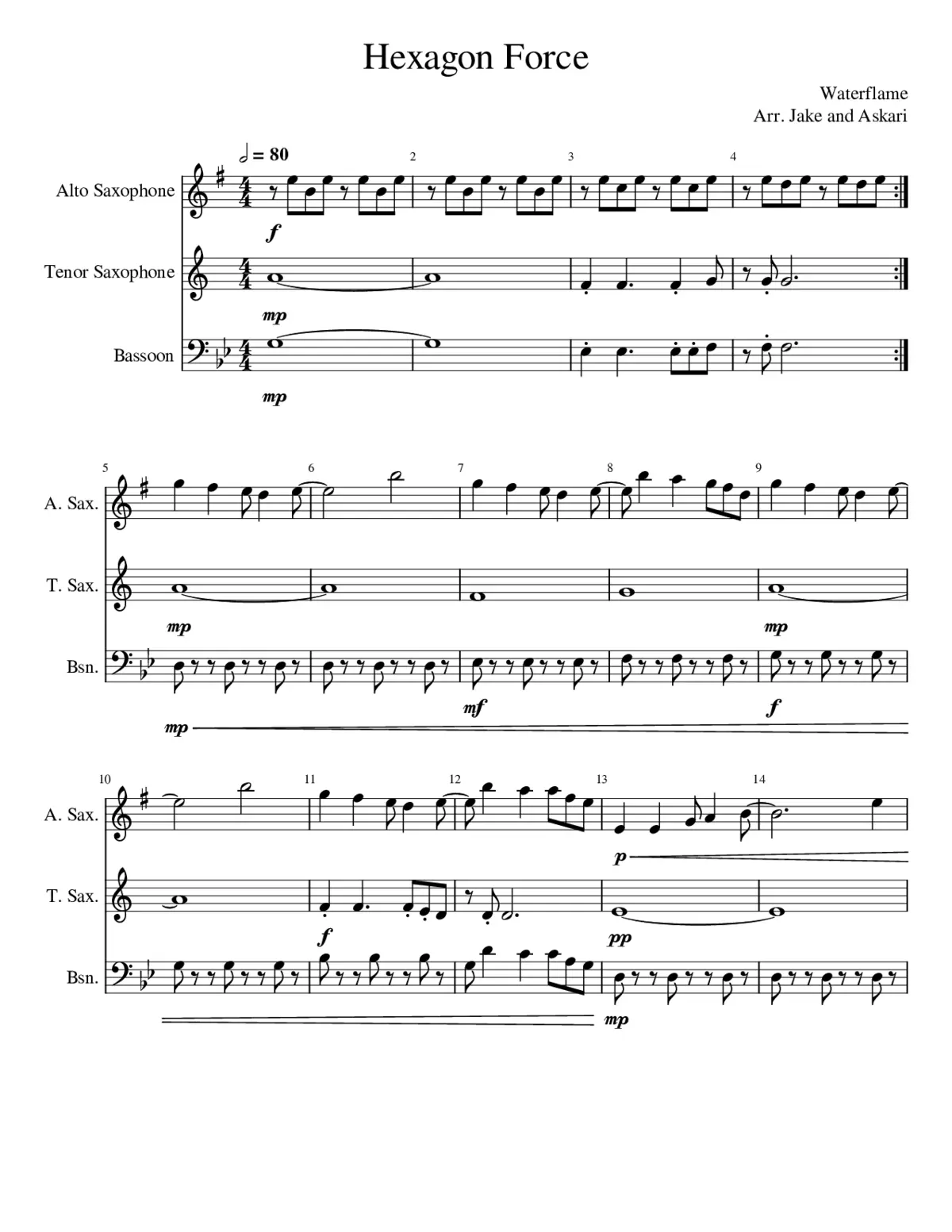 Hexagon Force - Page 1