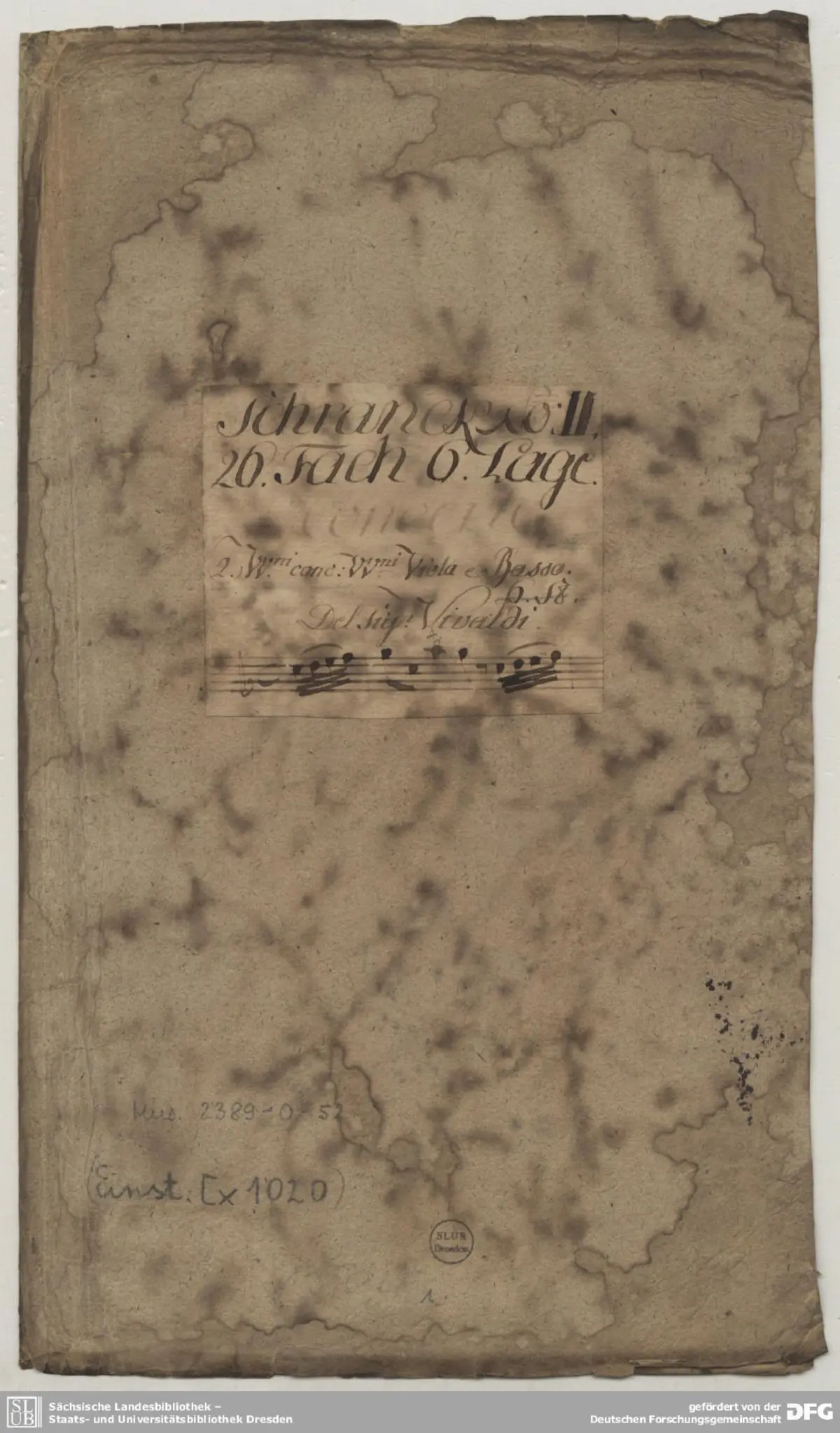 Concerto for 2 Violins in C major - Page 1