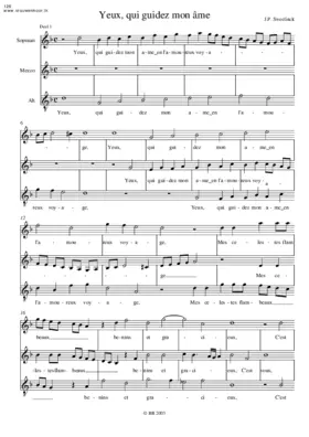 Yeux, qui guidez mon âme