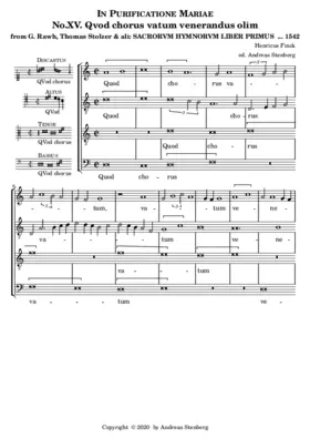 Qvod chorus vatum venerandus olim