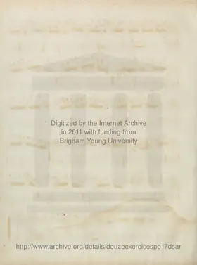 12 Exercices pour la Harpe