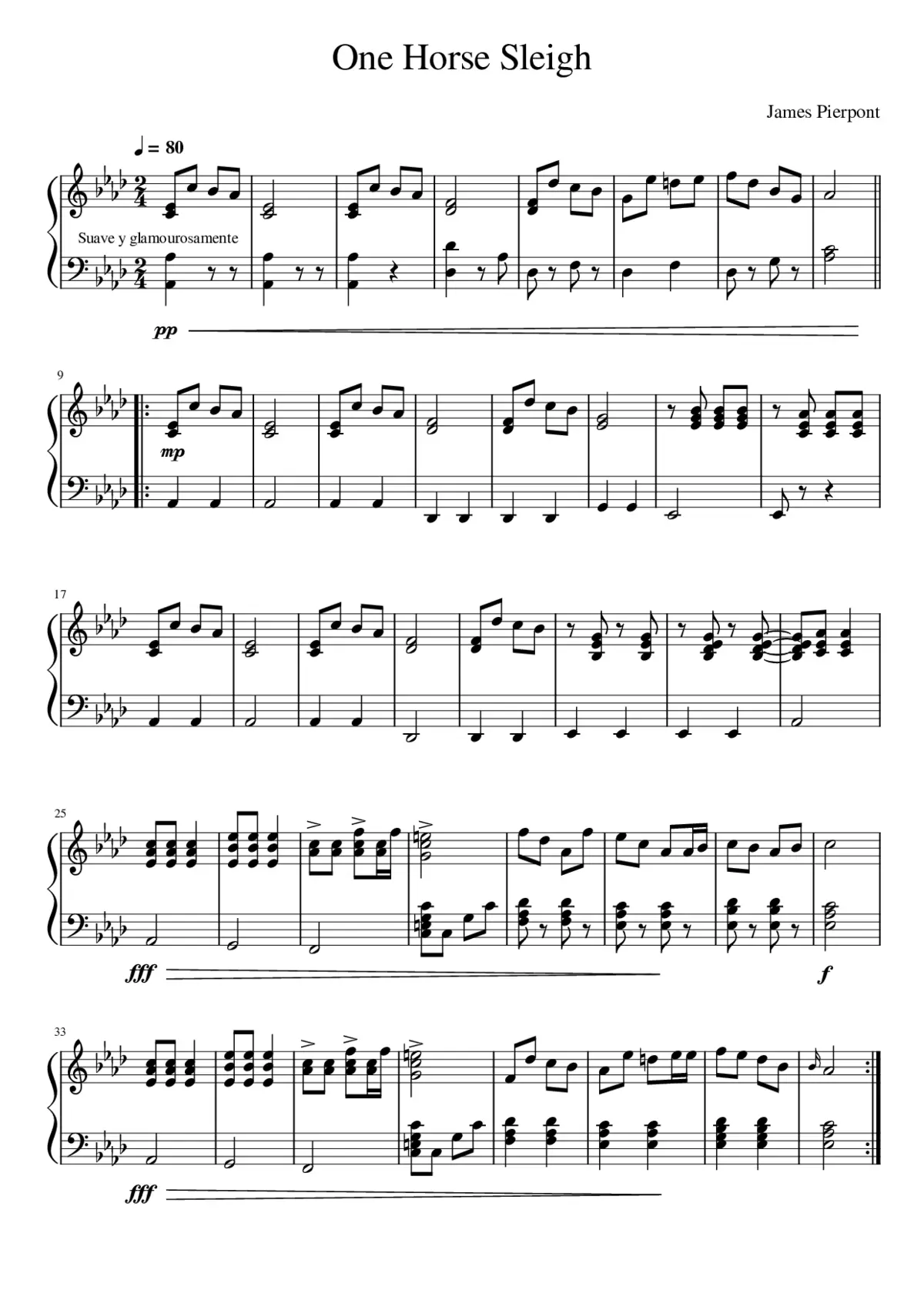 Jingle Bells - Page 1