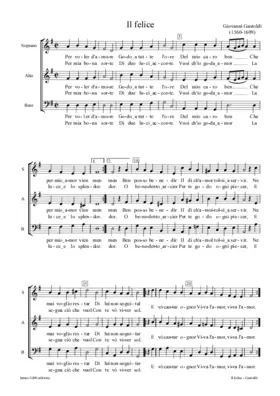 Il Felice (Per voler d'amore)