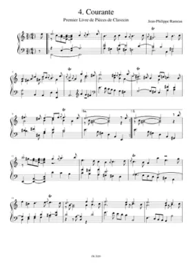 Premier Livre de Pièces de Clavecin