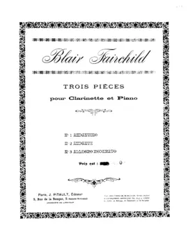 3 Pieces for Clarinet and Piano