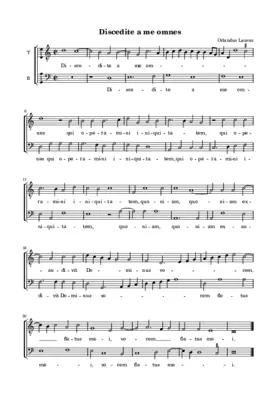 Discedite a me omnes