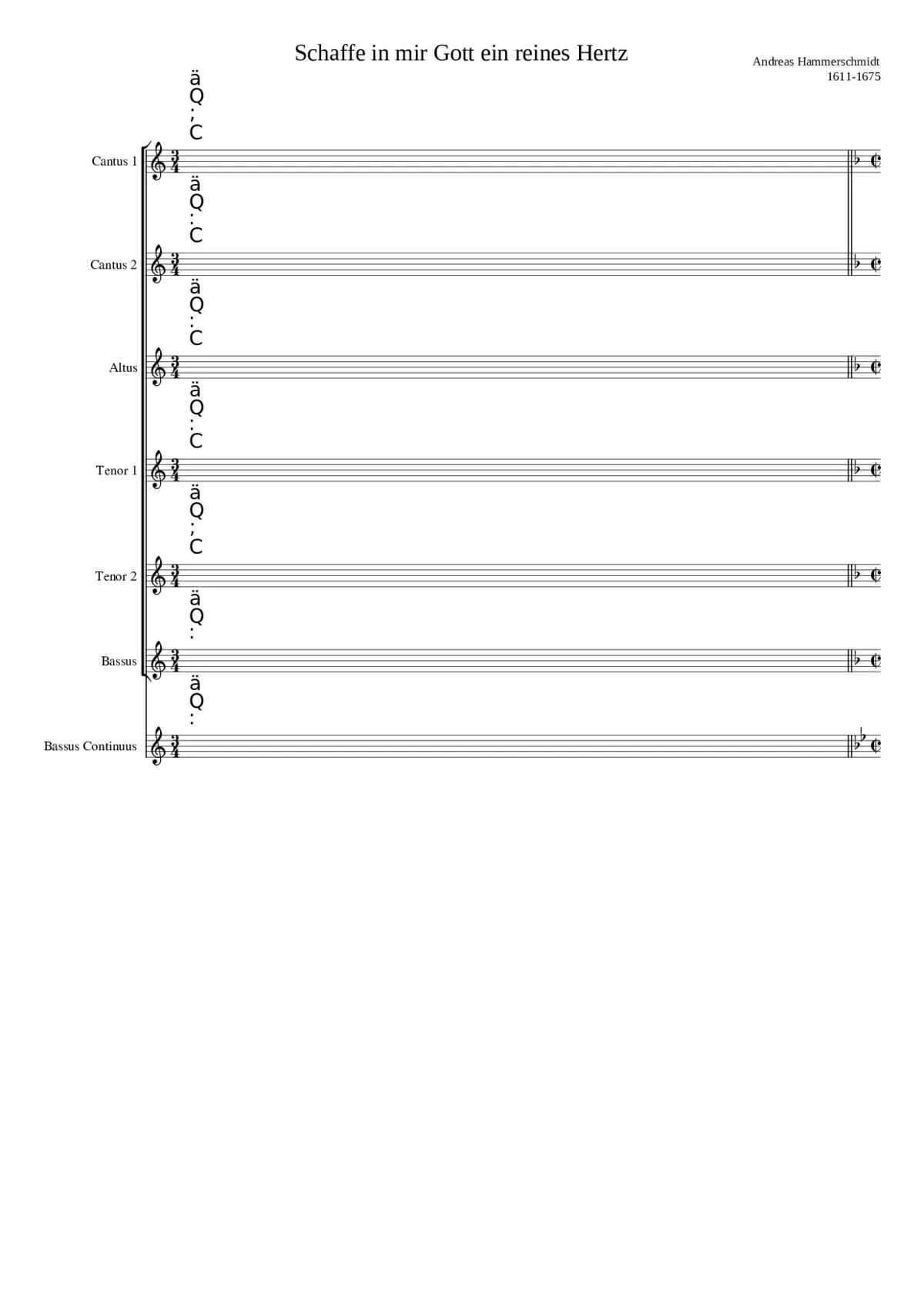 Schaffe in mir Gott ein reines Herz - Page 1
