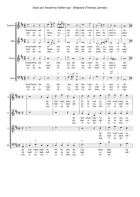 Soon as I heard my Father say