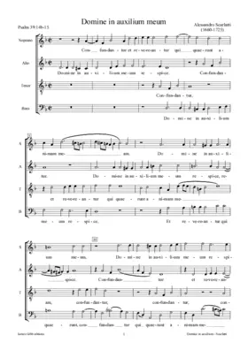 Domine in auxilium meum