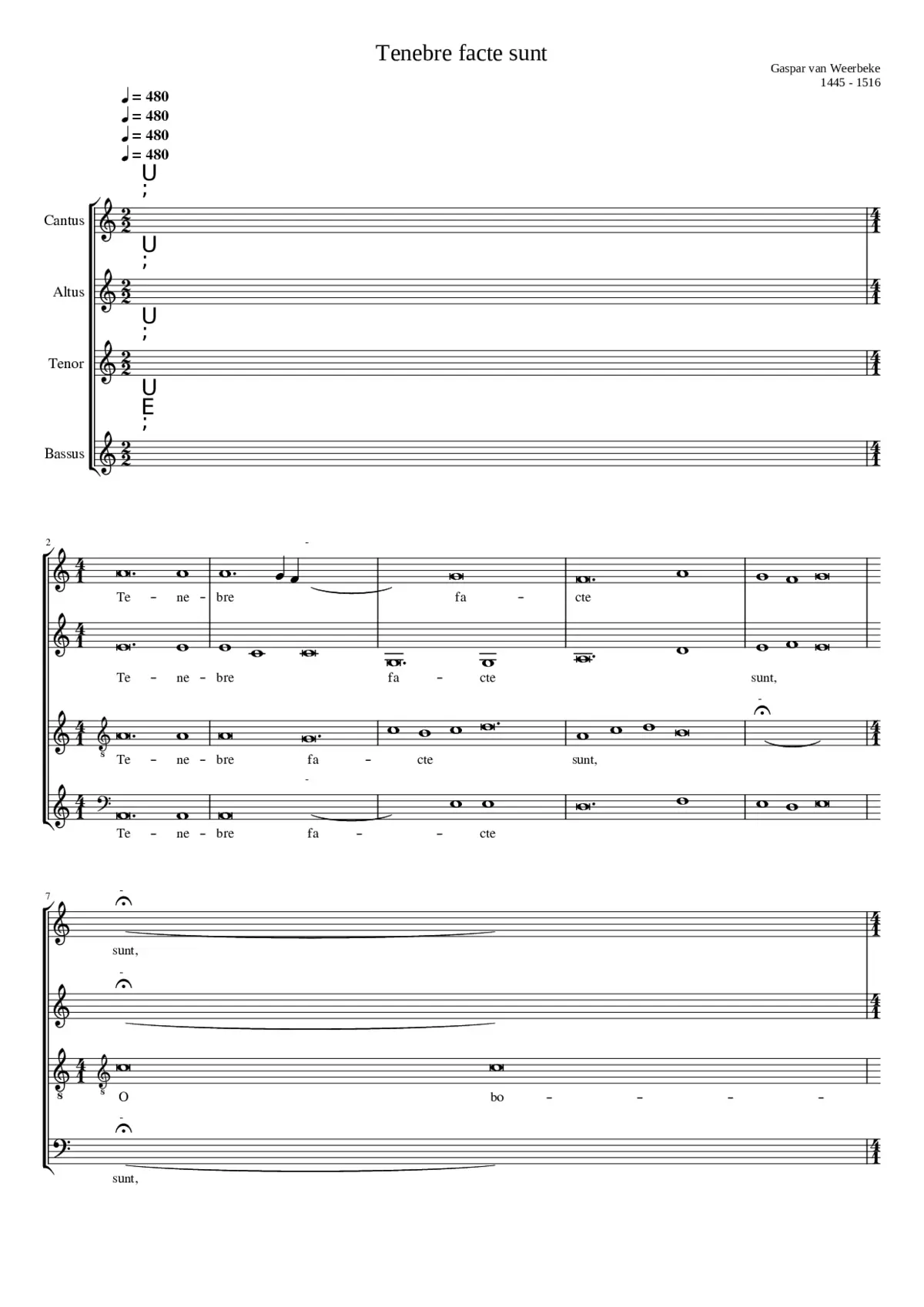 Tenebrae factae sunt - Page 1