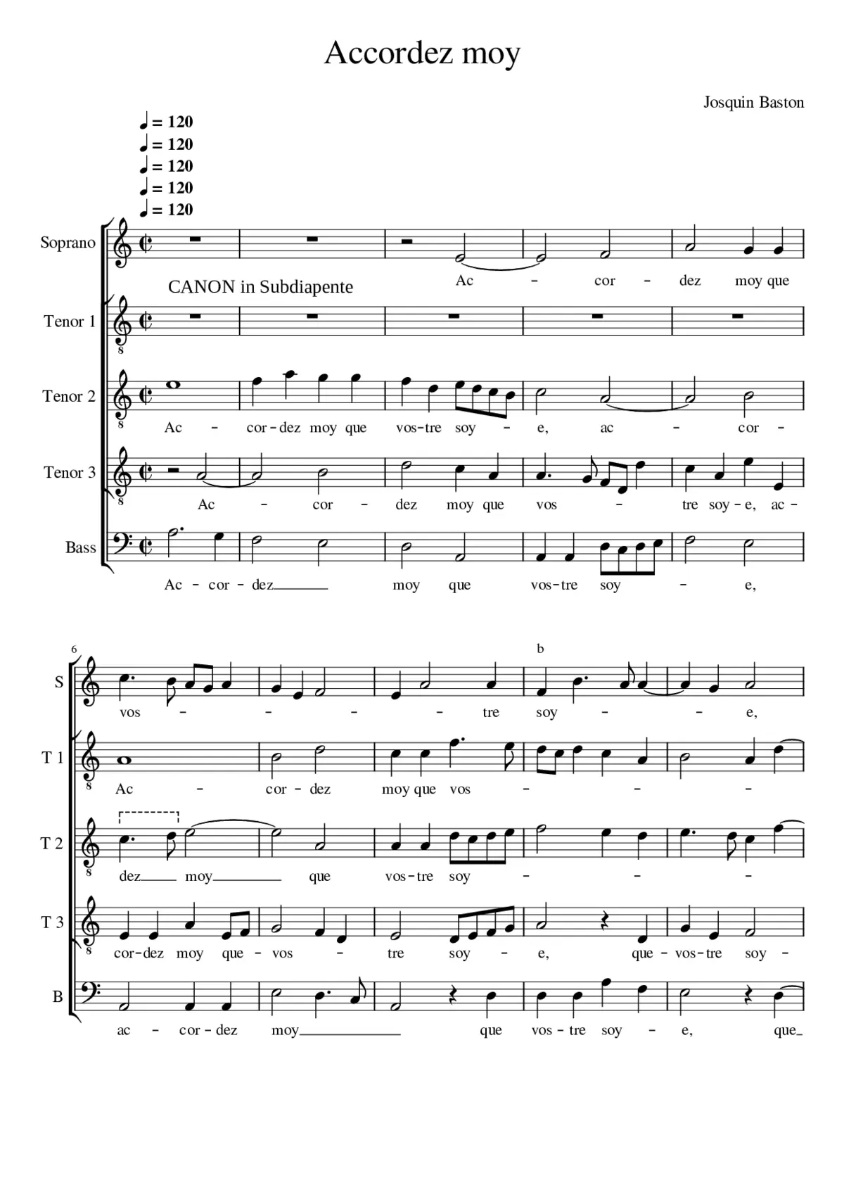 Accordez moy - Page 1