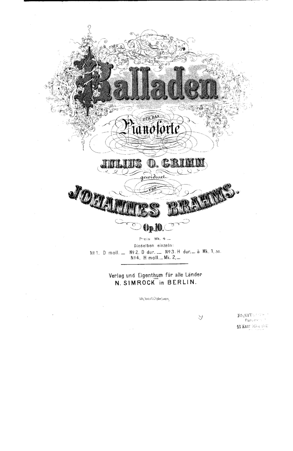 Ballades - Page 1