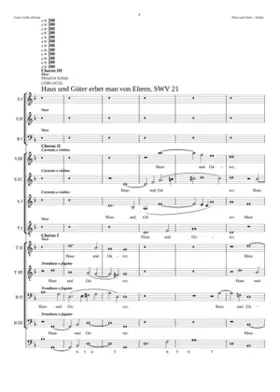 Haus und Güter erbet man von Eltern SWV 21