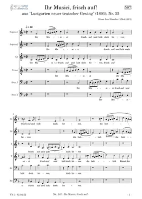 Ihr Musici frisch auf