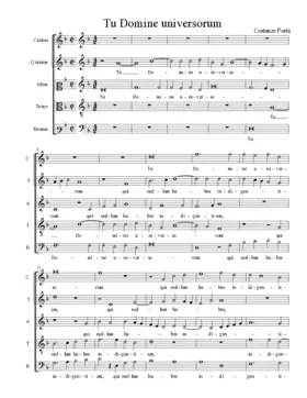 Tu Domine universorum