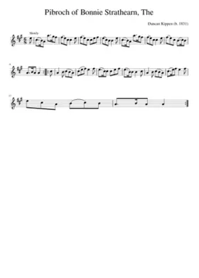 The Pibroch of Bonnie Strathearn