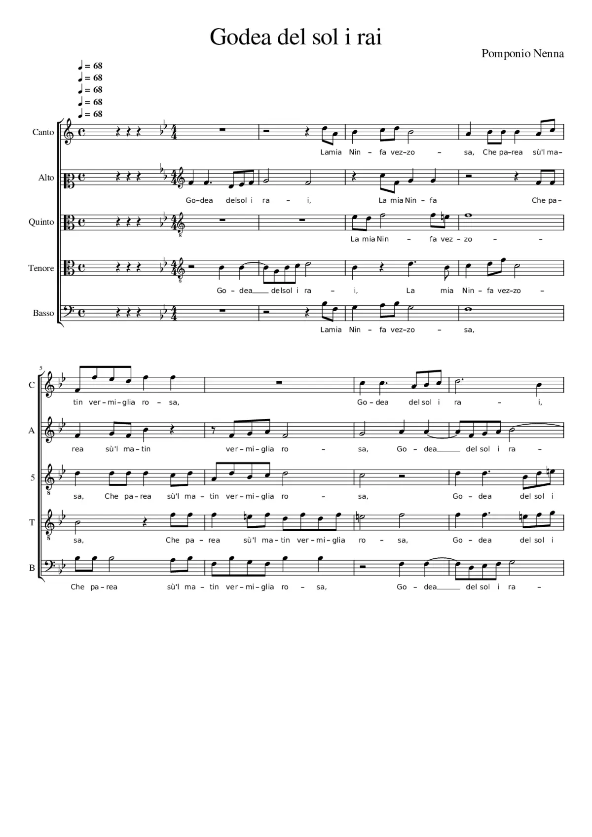 Godea del sol i rai - Page 1