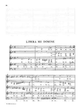 Libera me, Domine, et pone me juxta te