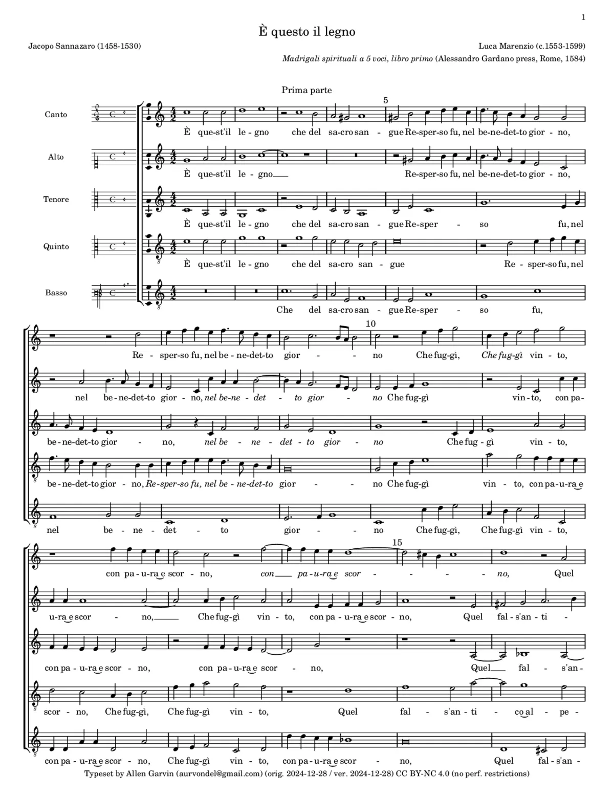 E questo il legno - Page 1