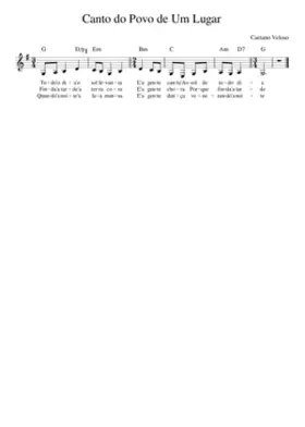 Canto do Povo de Um Lugar